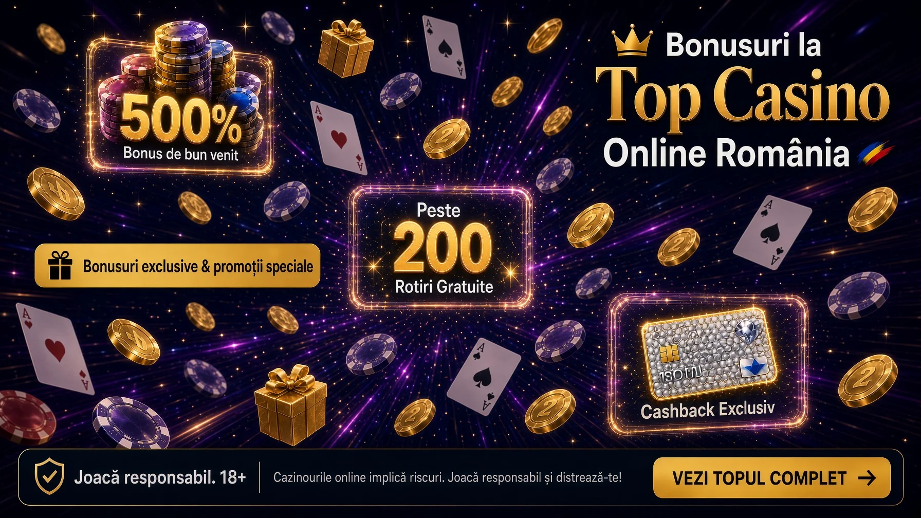 Bonusuri la Top Cazinouri Online: Cum Evaluezi Valoarea Reală