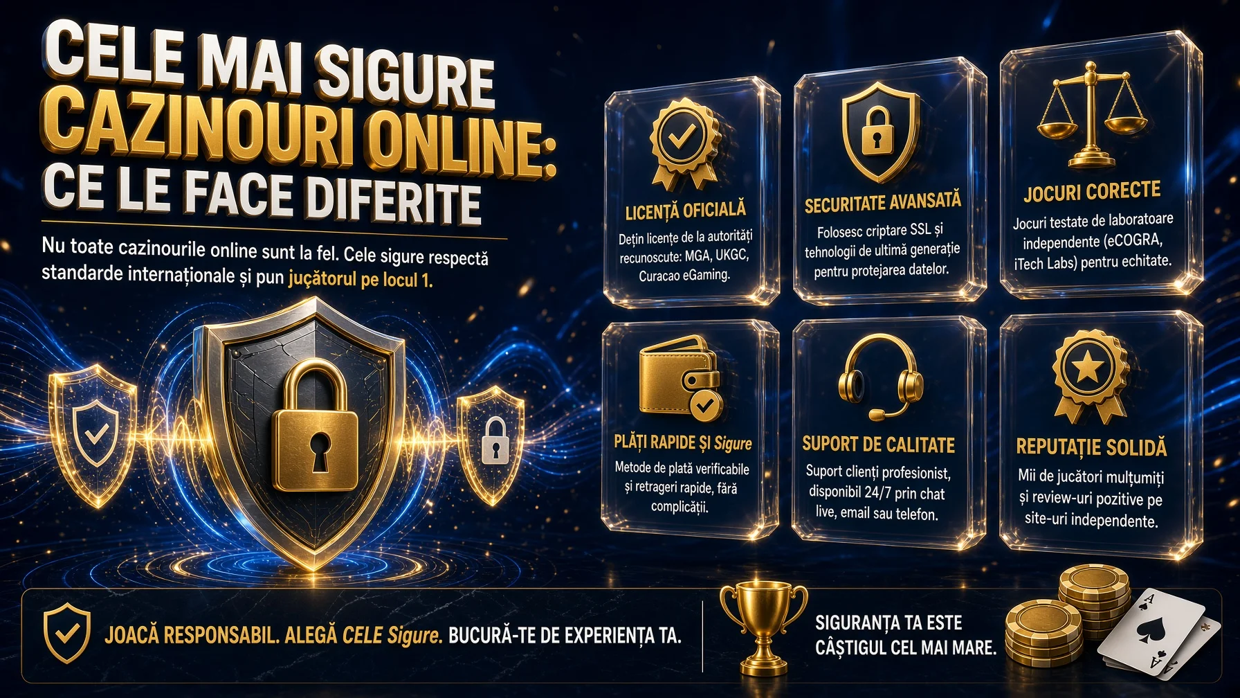 Cele Mai Sigure Cazinouri Online Ce Le Face Diferite